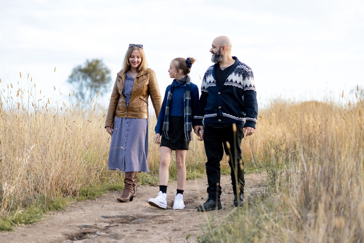 Relaxed family photography session in Melbourne park