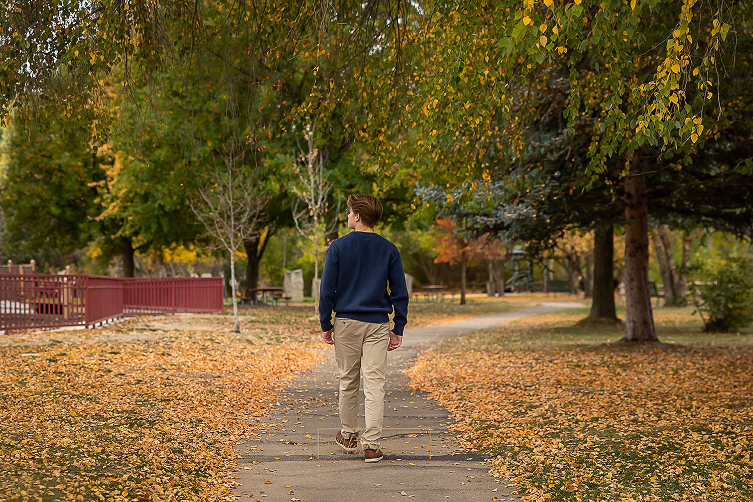 Senior portraits on the Boise River Greenbelt near Meridian, Idaho.