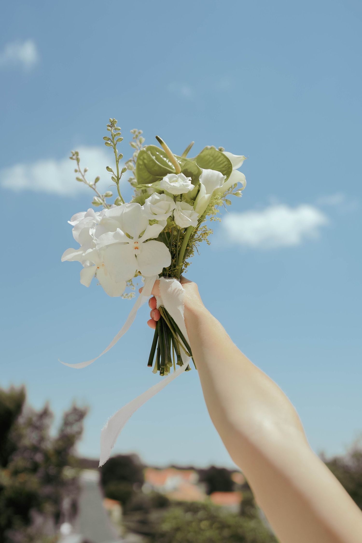Mariage Intimiste à Pornic au coucher du soleil photographié par une photographe elopement en France