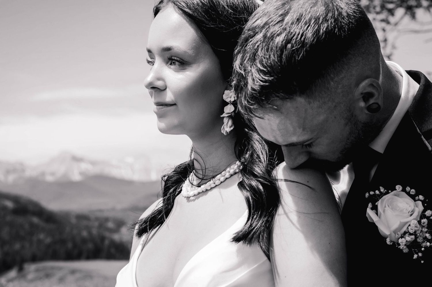 Elopement Photography - Couples Intimates in Kananaskis Country, Alberta.