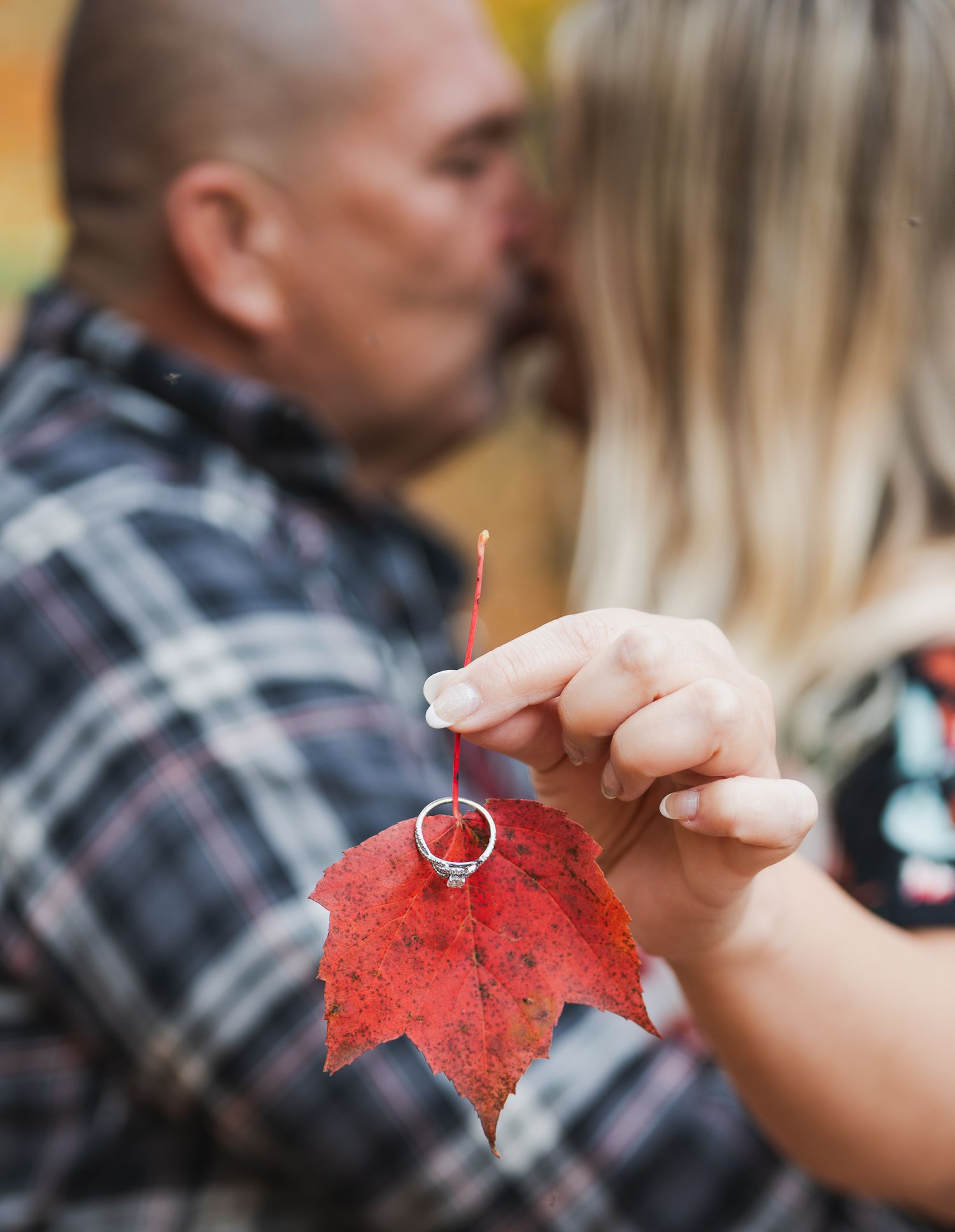 Fall engagement session in the Shenandoah Valley
