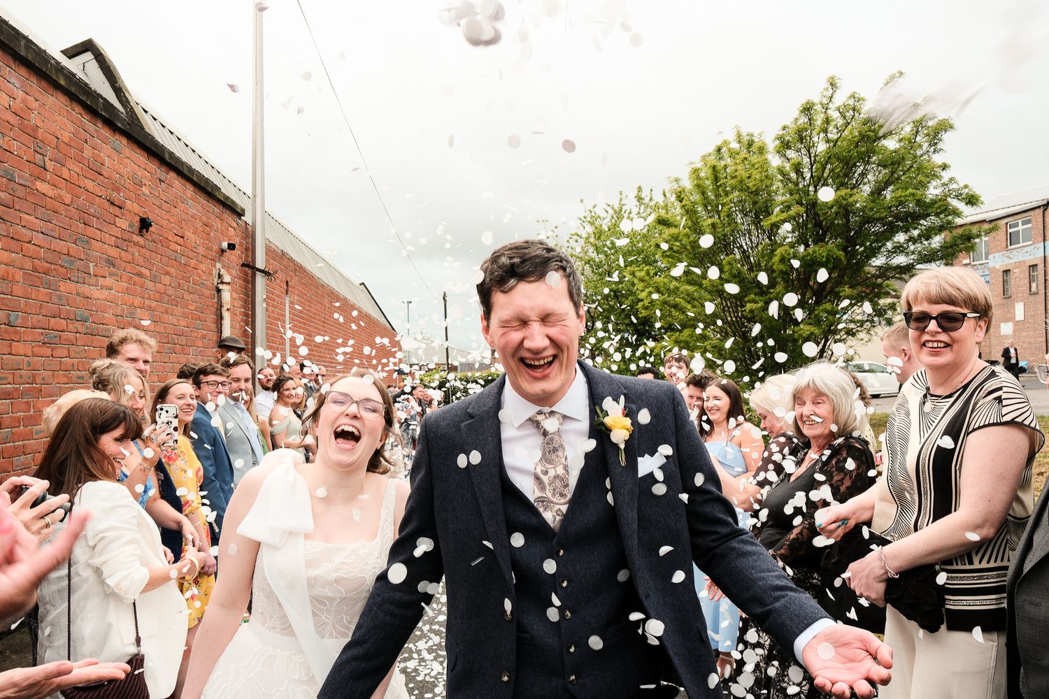 Rosie and Patrick | Tyne Bank Brewery Wedding. A Candid Newcastle wedding photographer shares photos