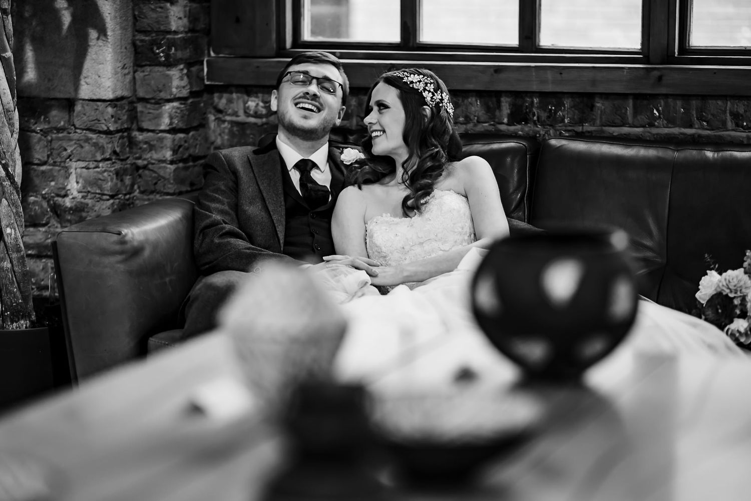 Newcastle wedding at Biscuit Factory