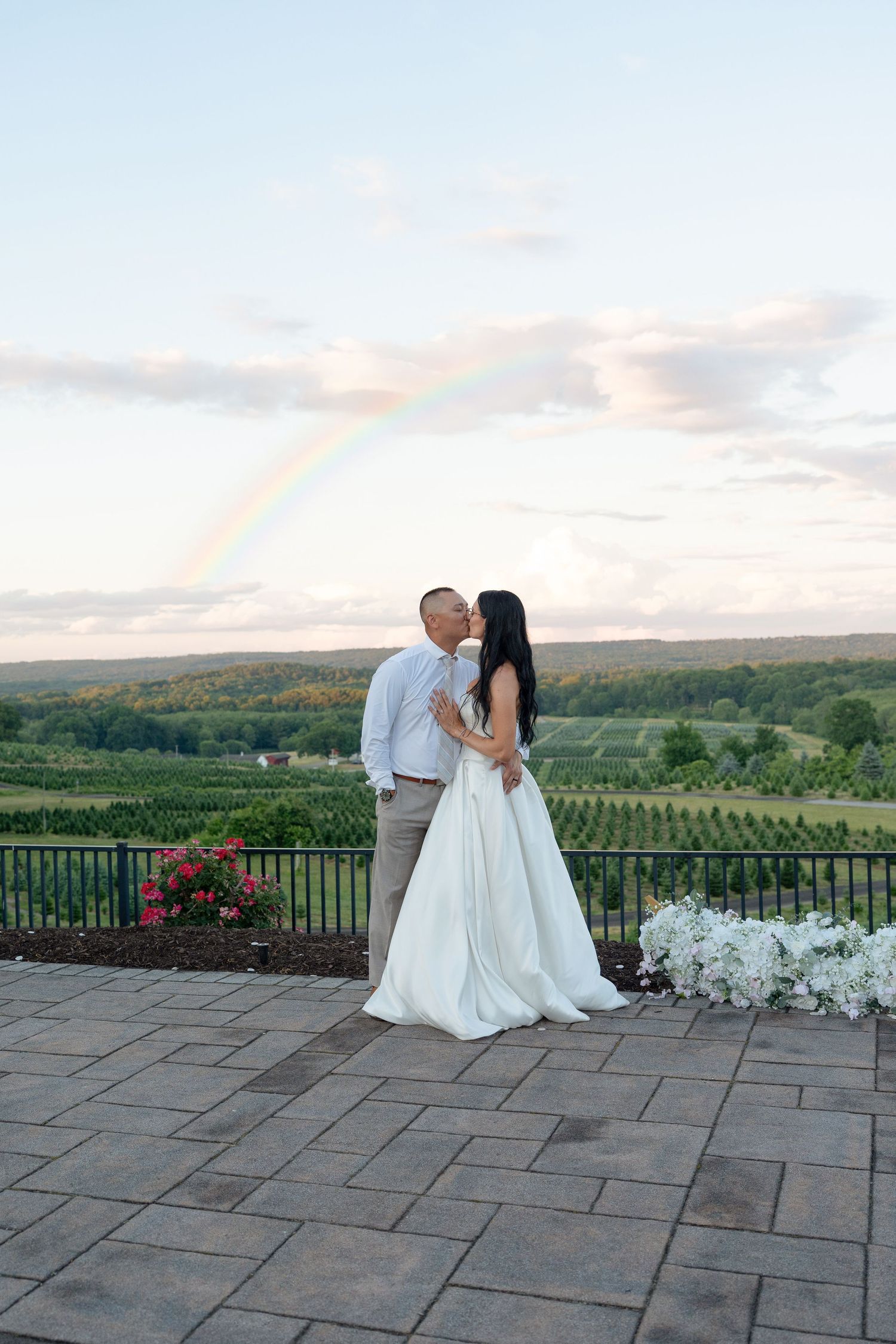geers overlook tree farm in Griswold connecticut wedding venue with a view