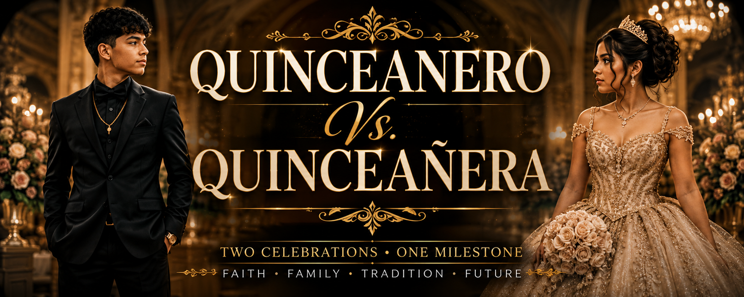 uinceañero vs Quinceañera celebration for boys turning 15 with modern traditions, cultural meaning and personalized quince party ideas
