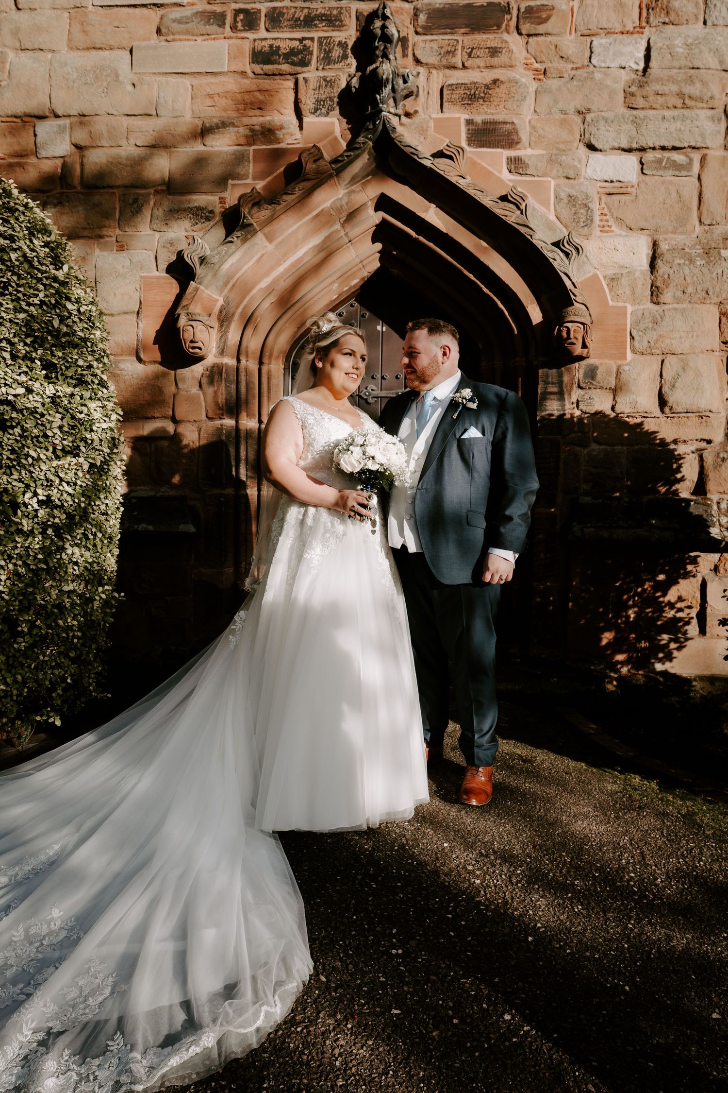 Black and white candid wedding moments captured during reception celebrations.