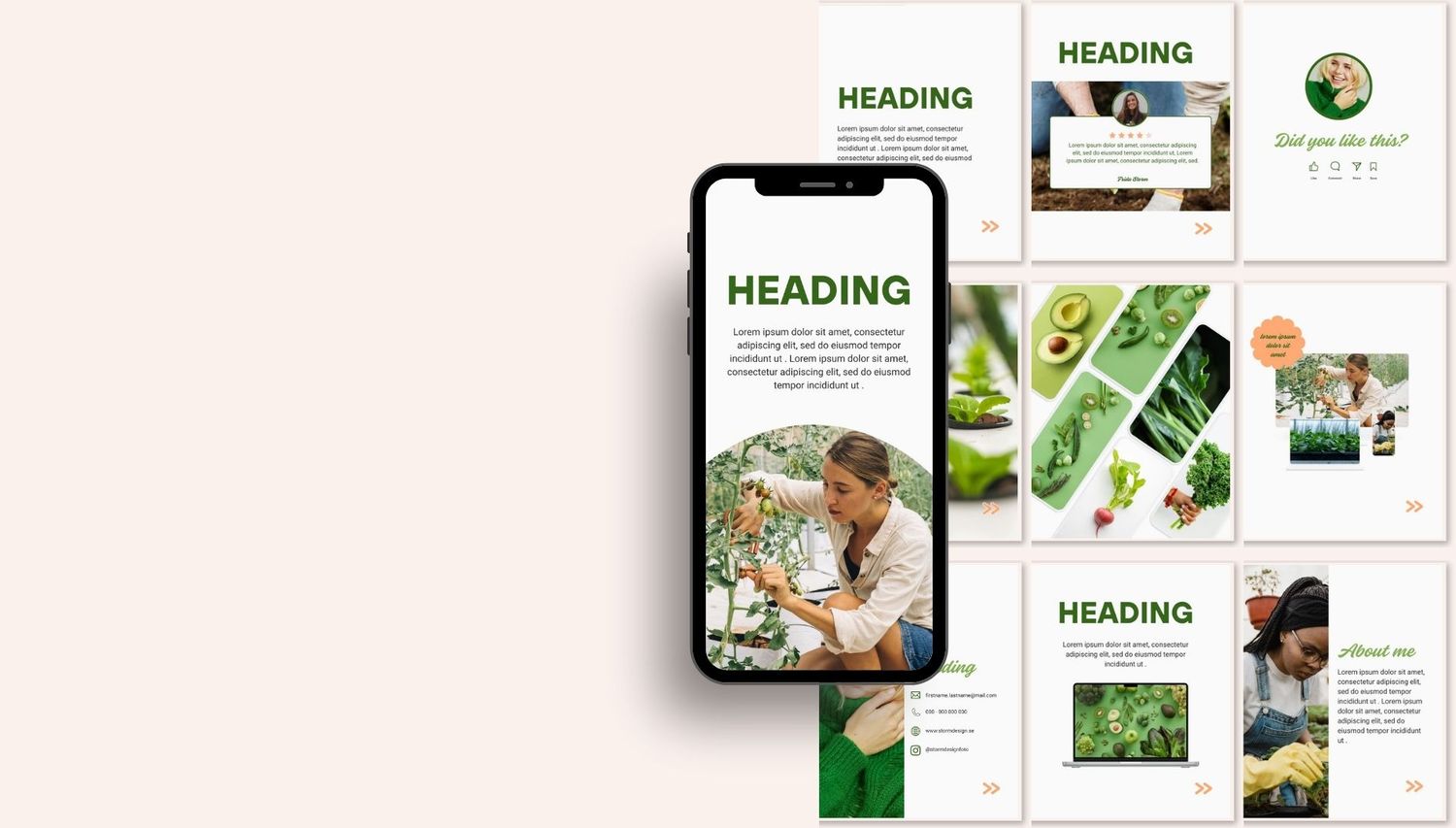 Canva-mallar