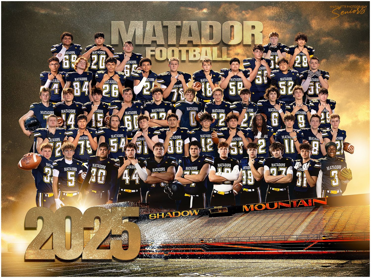best high school team photo packages in phoenix valley az sports photographer Banner Pictures  Anjeanette Photography pvusd DVUSD