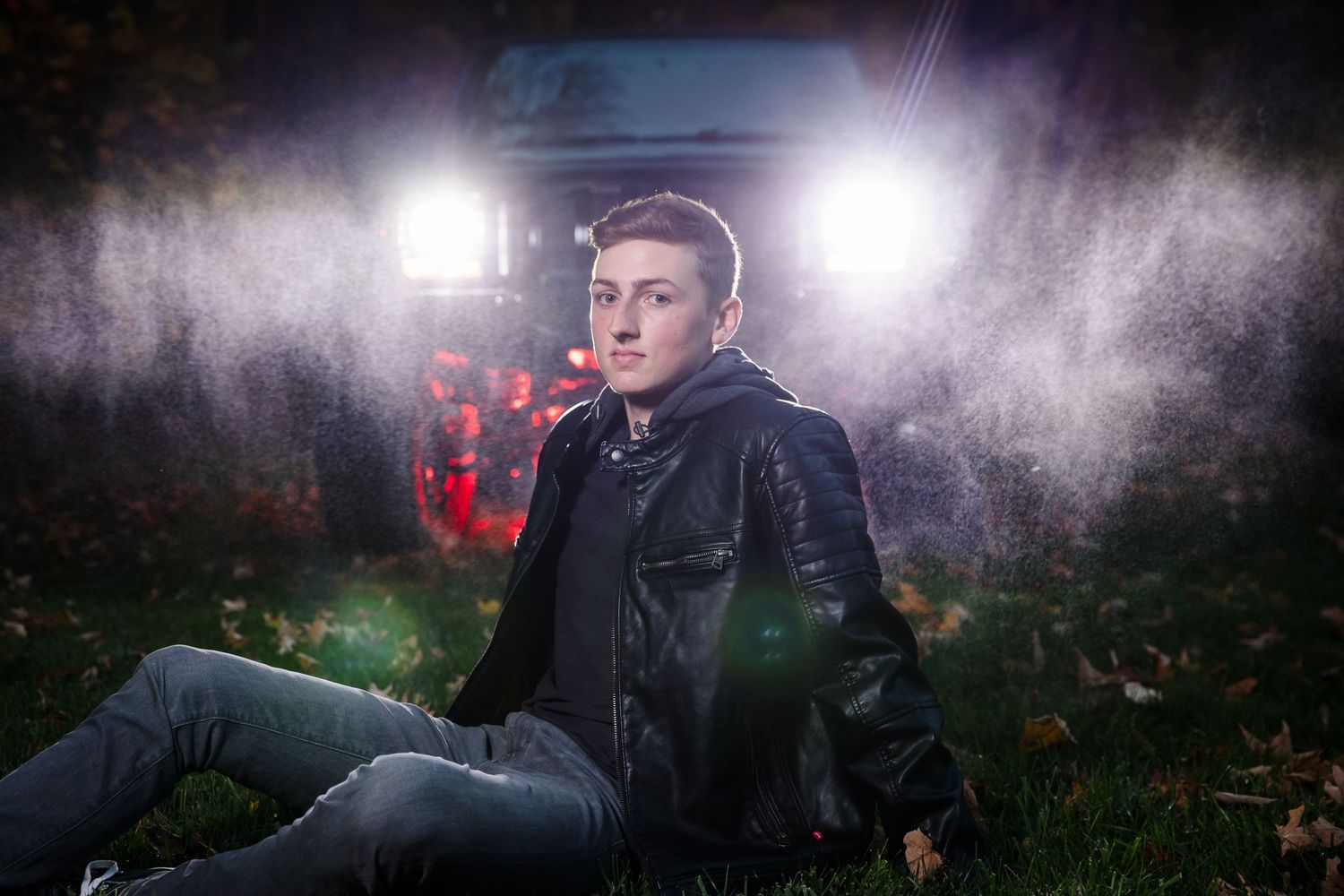 Jeep Restoration in Senior Photos, Indianapolis, IN