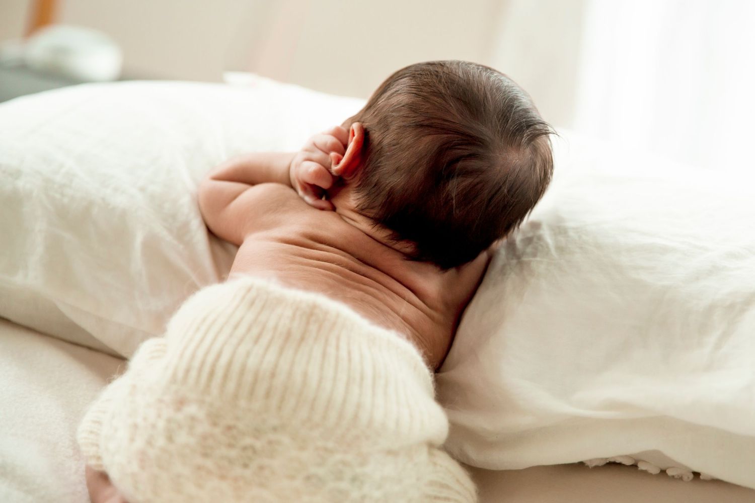Newborn photoshoot at home