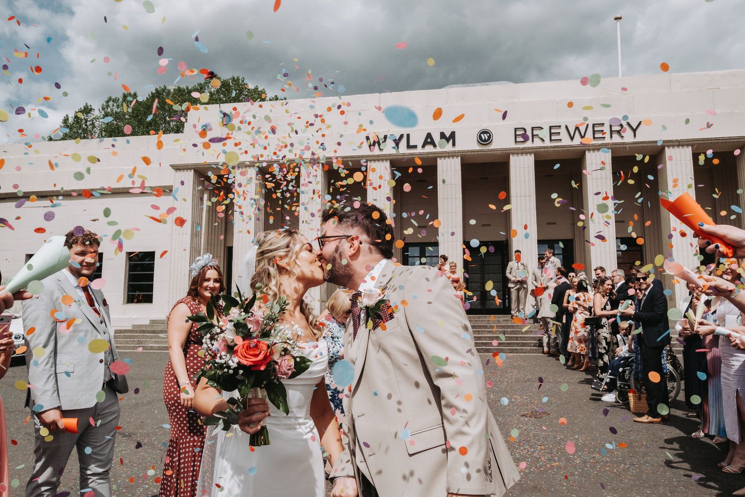 Wylam Brewery wedding photographer. Newcastle upon Tyne. BSC Wedding Photography. Candid wedding photos