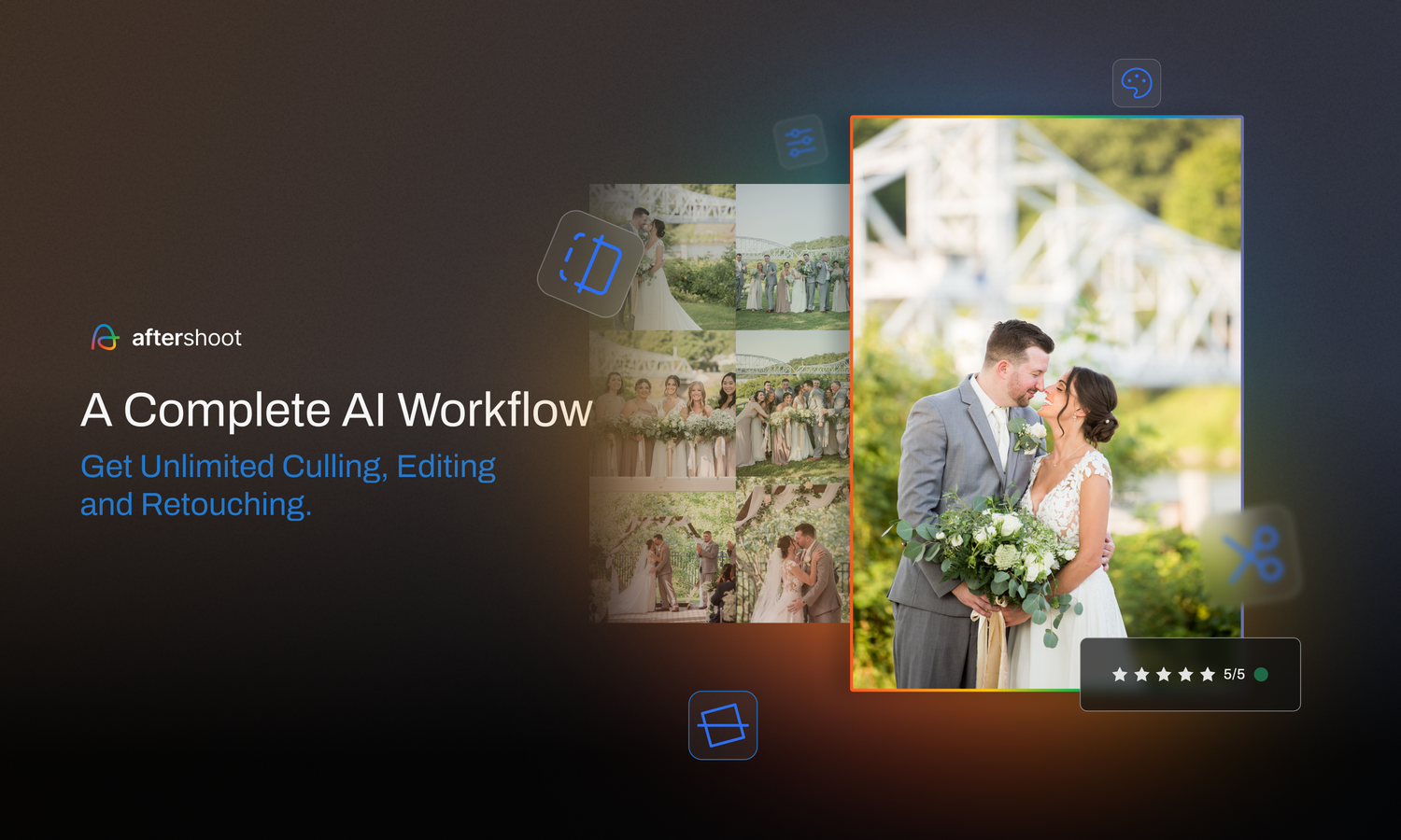 A series of video editing interface screenshots showing timeline editing and workflow panels.