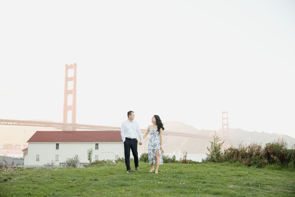 san francisco engagements, urban portrait session, sunset couples portraits, bay area engagement photographer