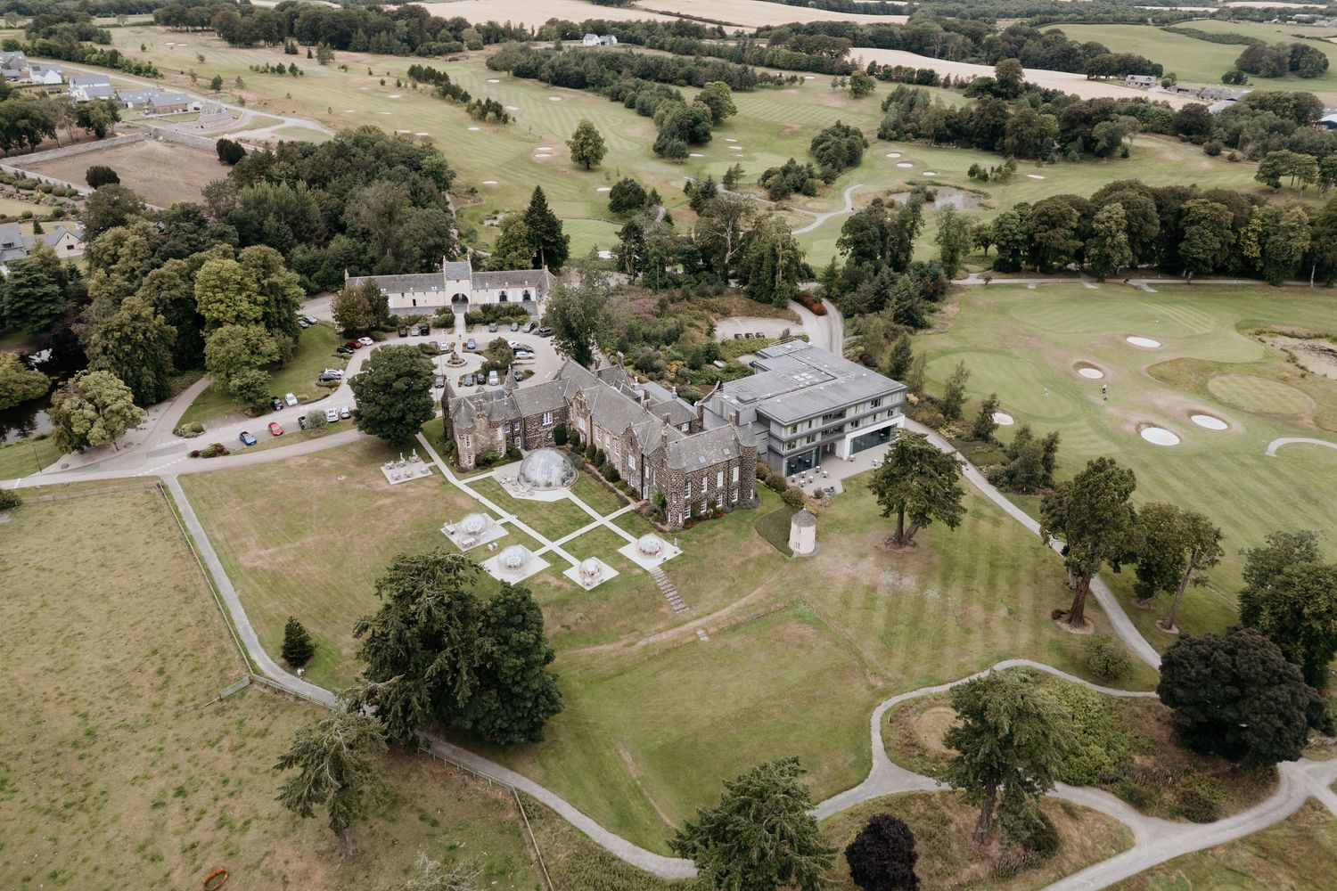 Meldrum House Aberdeen Wedding Photography and videography