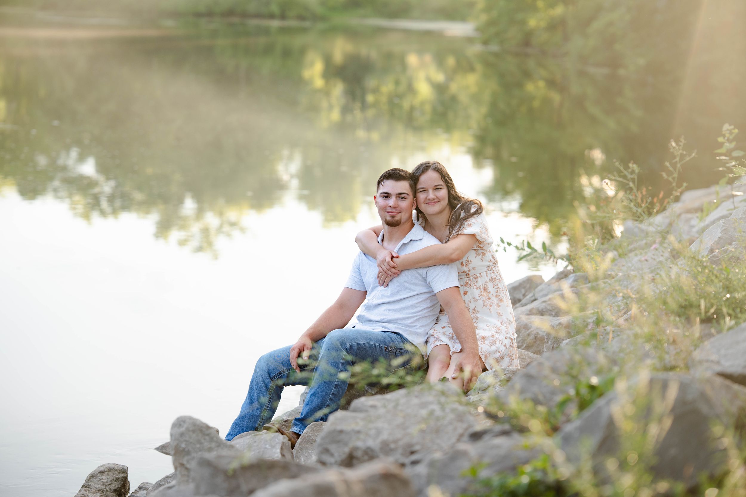 Michigan couple's photographer. Family photos. Engagement photography. Central Michigan. Mid Michigan.