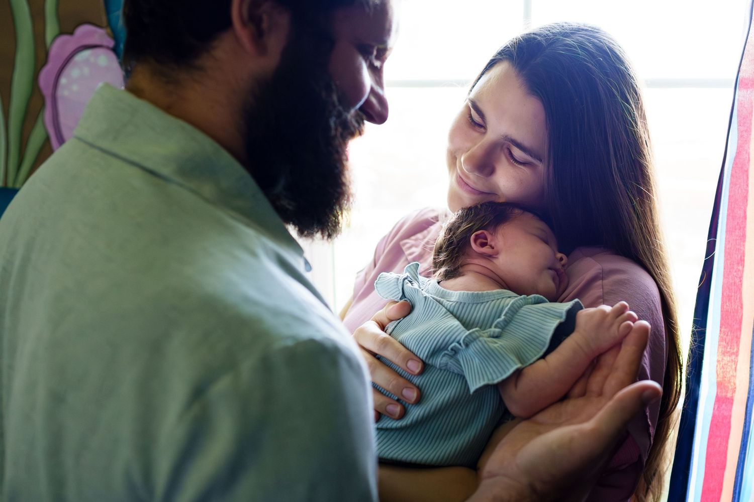 Fresh 48 vs newborn photography comparison – New Orleans family