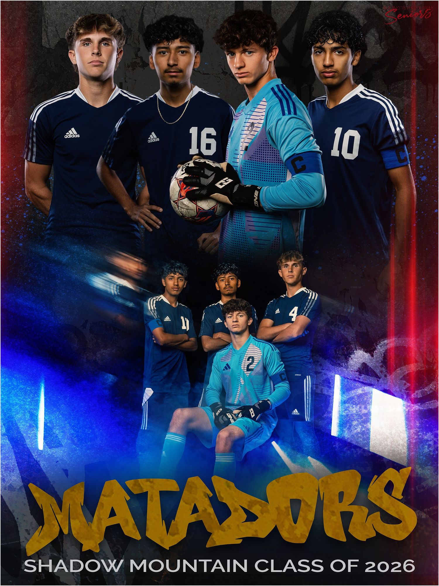 Team Banner Pictures by Anjeanette Photography Graduation High School Seniors AZ Sports  Phoenix Arizona
