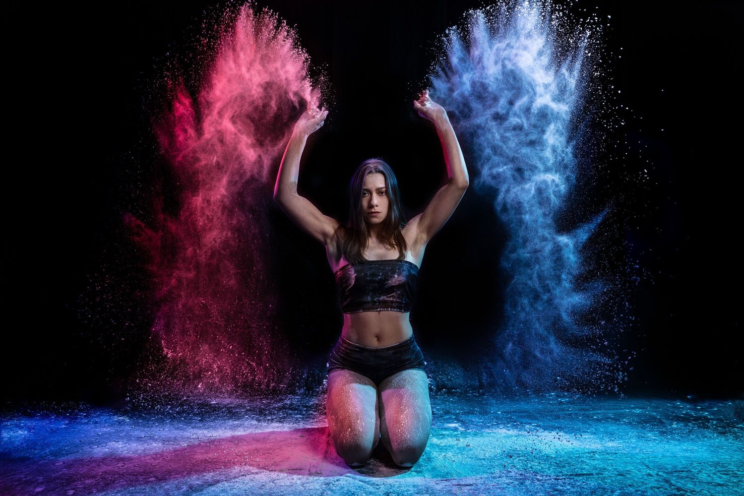 Flour photoshoot