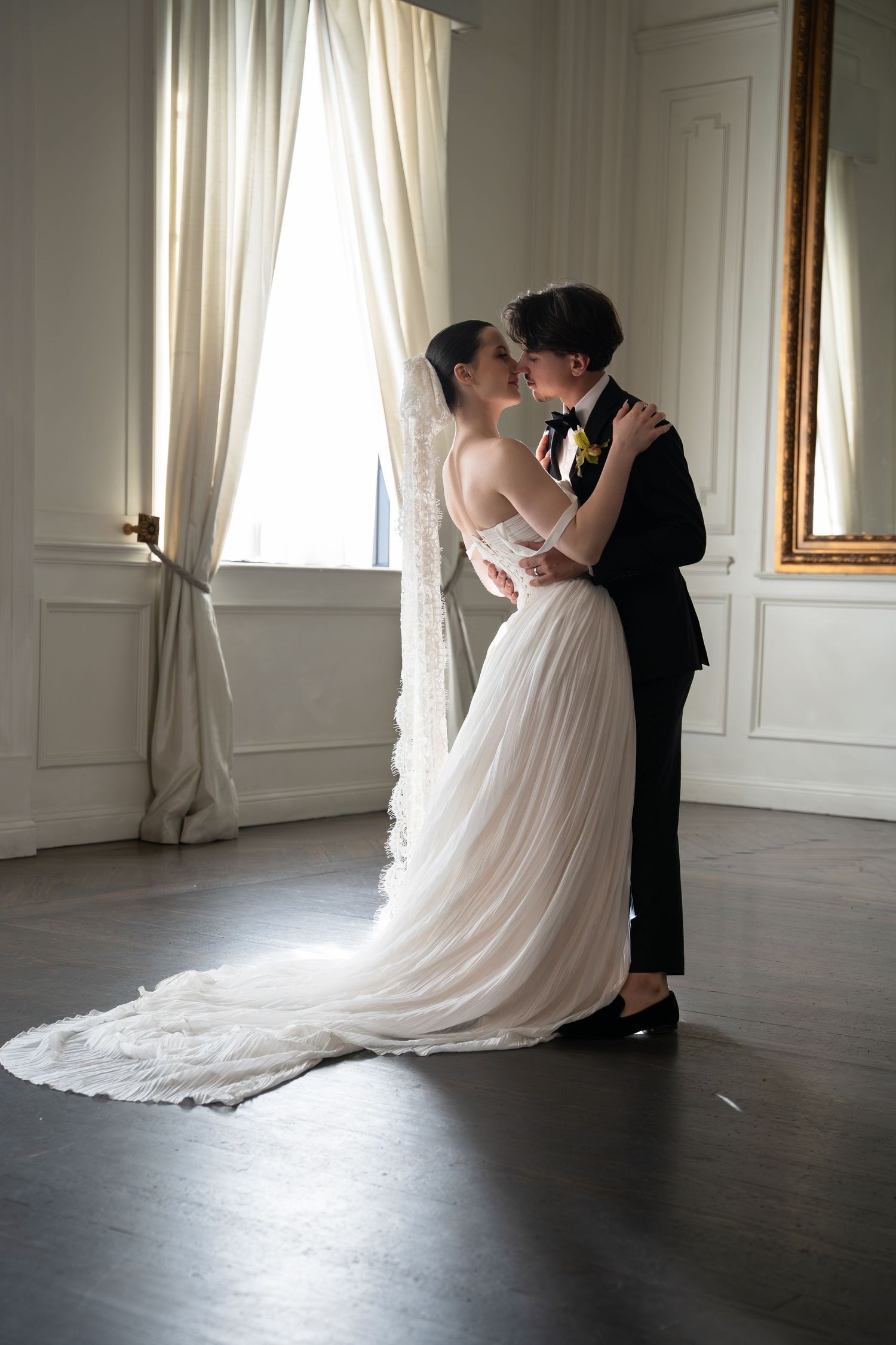 Soft natural light capturing a luxury wedding day in Dallas Fort Worth