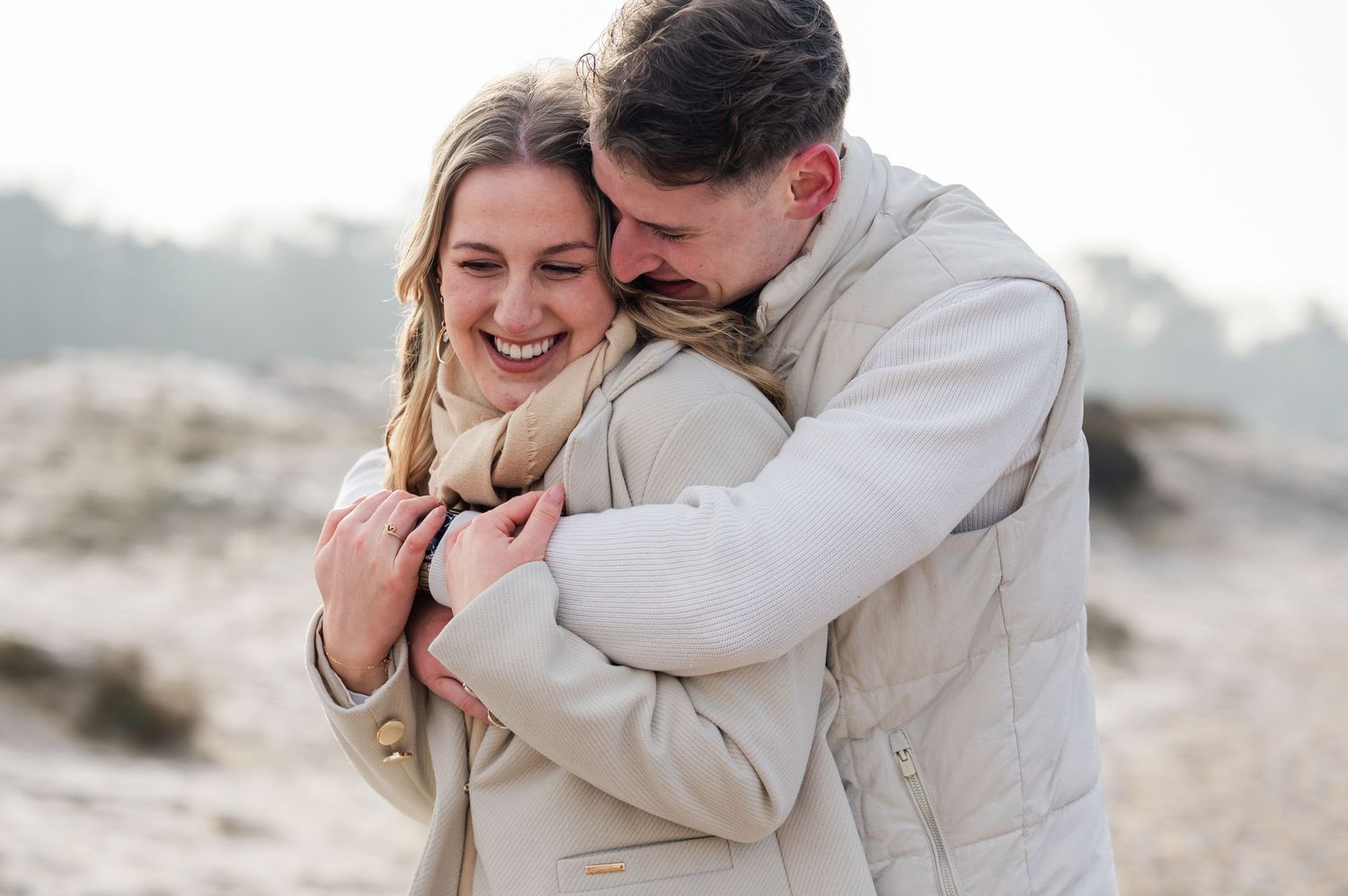 pre-weddingshoot gefotografeerd door christelijke trouwfotograaf t bluk Laren