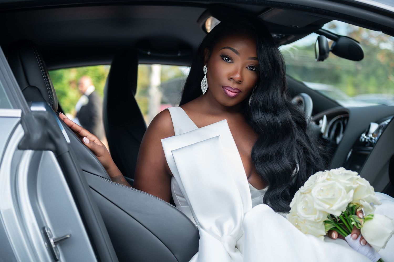Florida destination wedding photographers travelled to Atlanta, Georgia, to photograph this beautiful bride on her wedding day.