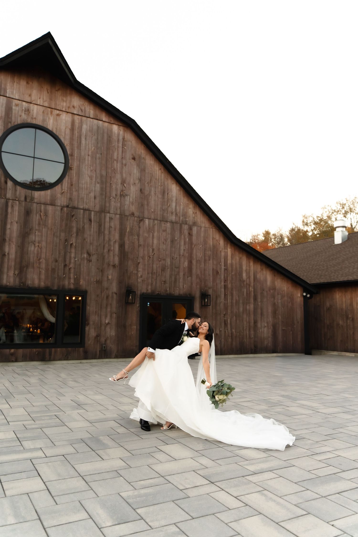 wrights mill farm in connecticut luxury barn wedding venue with indoor and outdoor ceremony spaces bridal party and detail photos