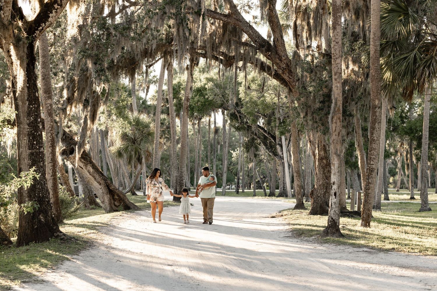 A candid moment during a mini session at White City Park in Fort Pierce, Florida — perfect for families, maternity, or couples portraits.