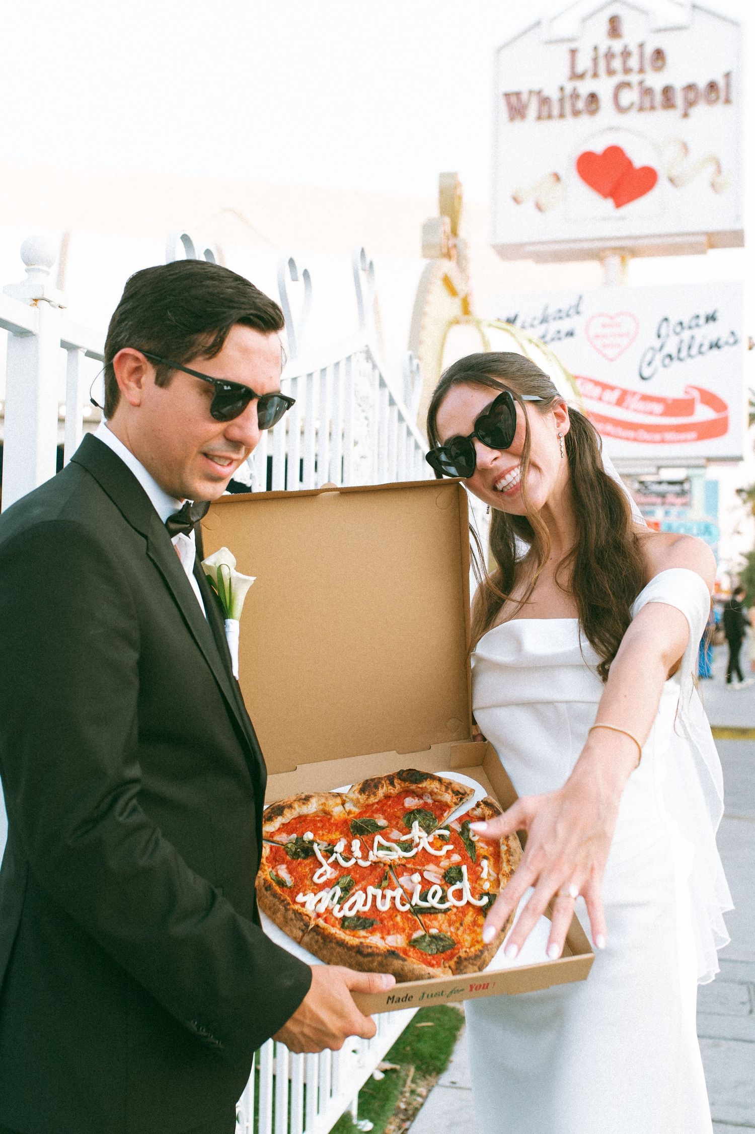 Little White chapel wedding