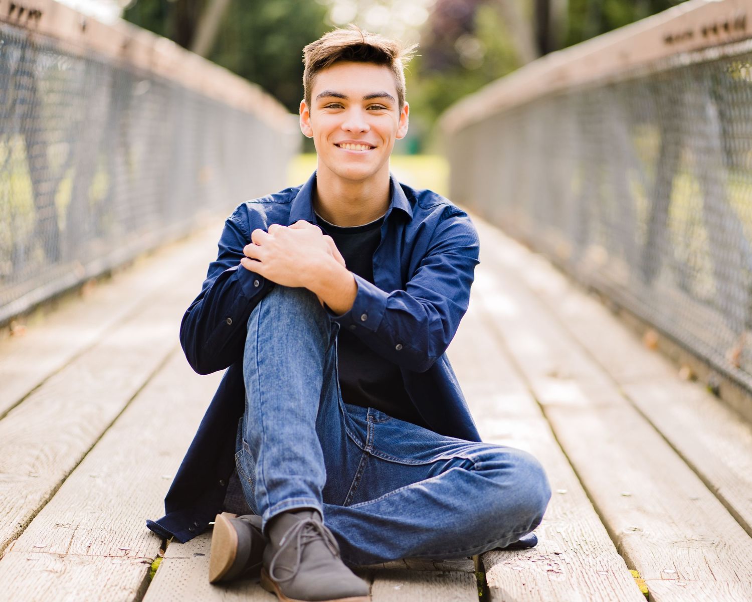 Senior photos for boys in the Puyallup area.