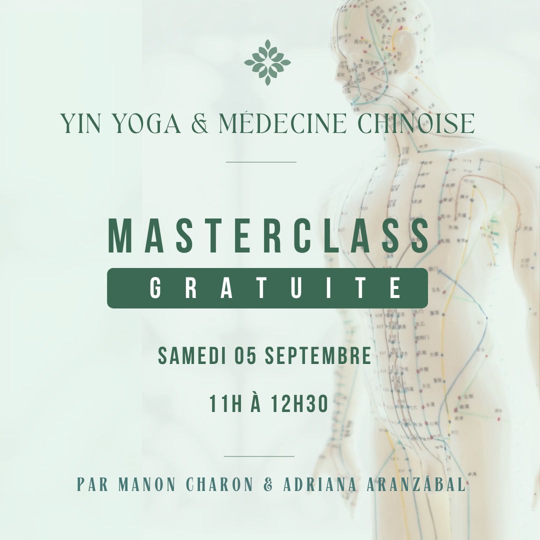 Masterclass gratuite formation yin yoga Adriana Aranzabal_Yoga Korner