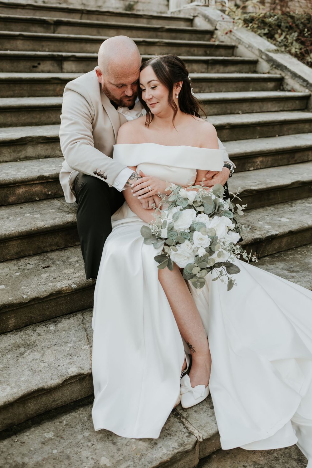 Adam & Imogen an elegant autumn wedding at Tissington Hall
