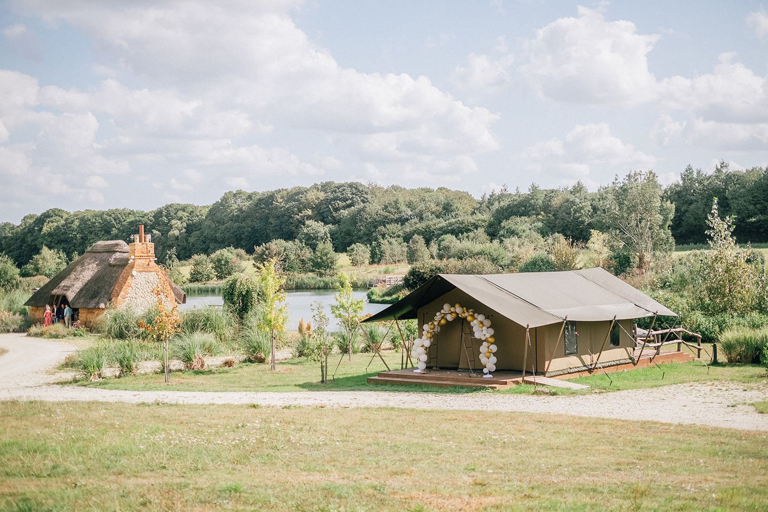 Rustic wedding venue in Kent