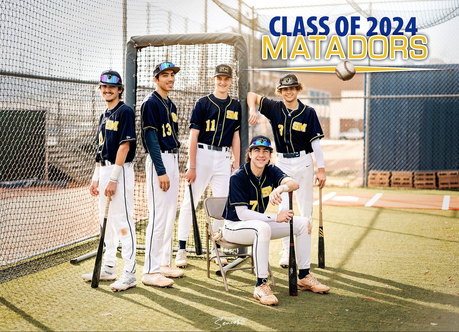 Phoenix Arizona Team Sports Banner Pictures by Anjeanette Photography Graduation High School Seniors AZ  Sports Banner