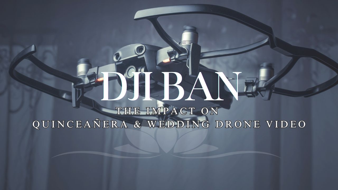 Quinceañera drone photography in Dallas Fort Worth by Fotolilly Photography