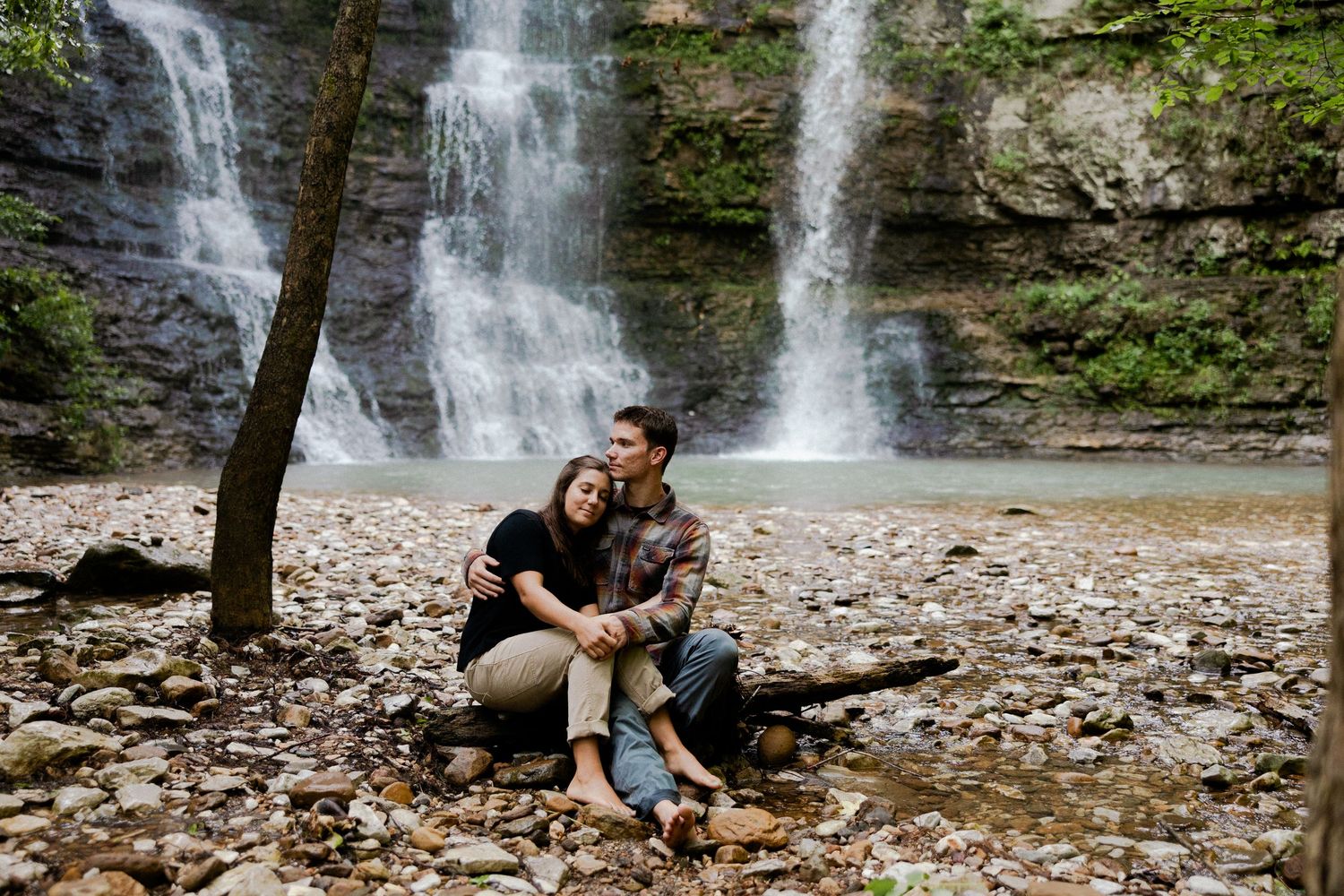 buffalo river engagement session