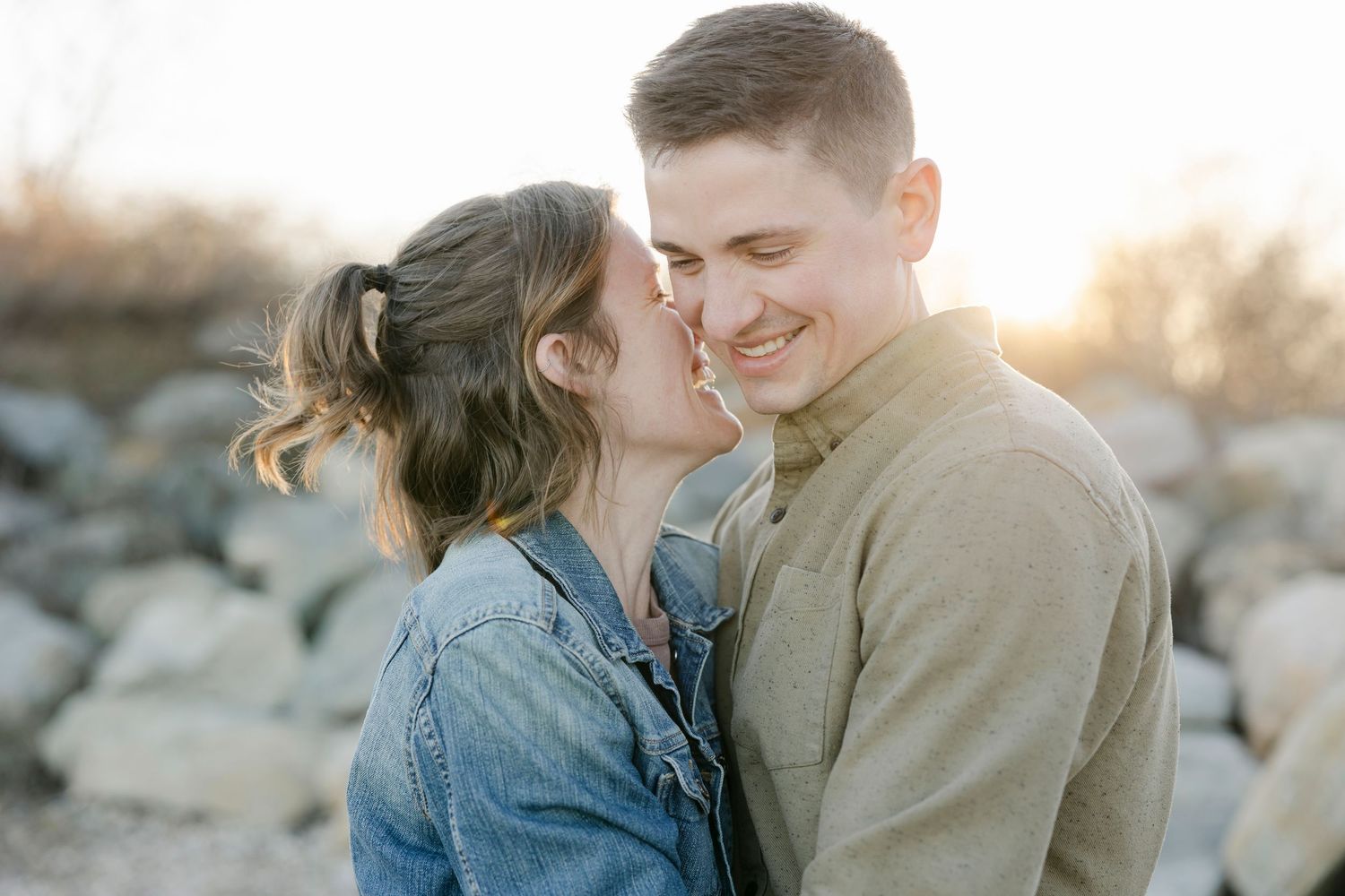 Connecticut family beach couple at Hammonasset State park | Photography Session