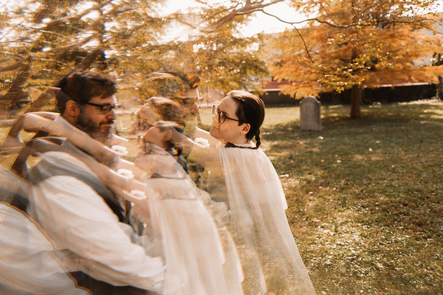 Elopement photography at historic Old Gray Cemetery in Knoxville, Tennessee with Nina Thomas Photography.