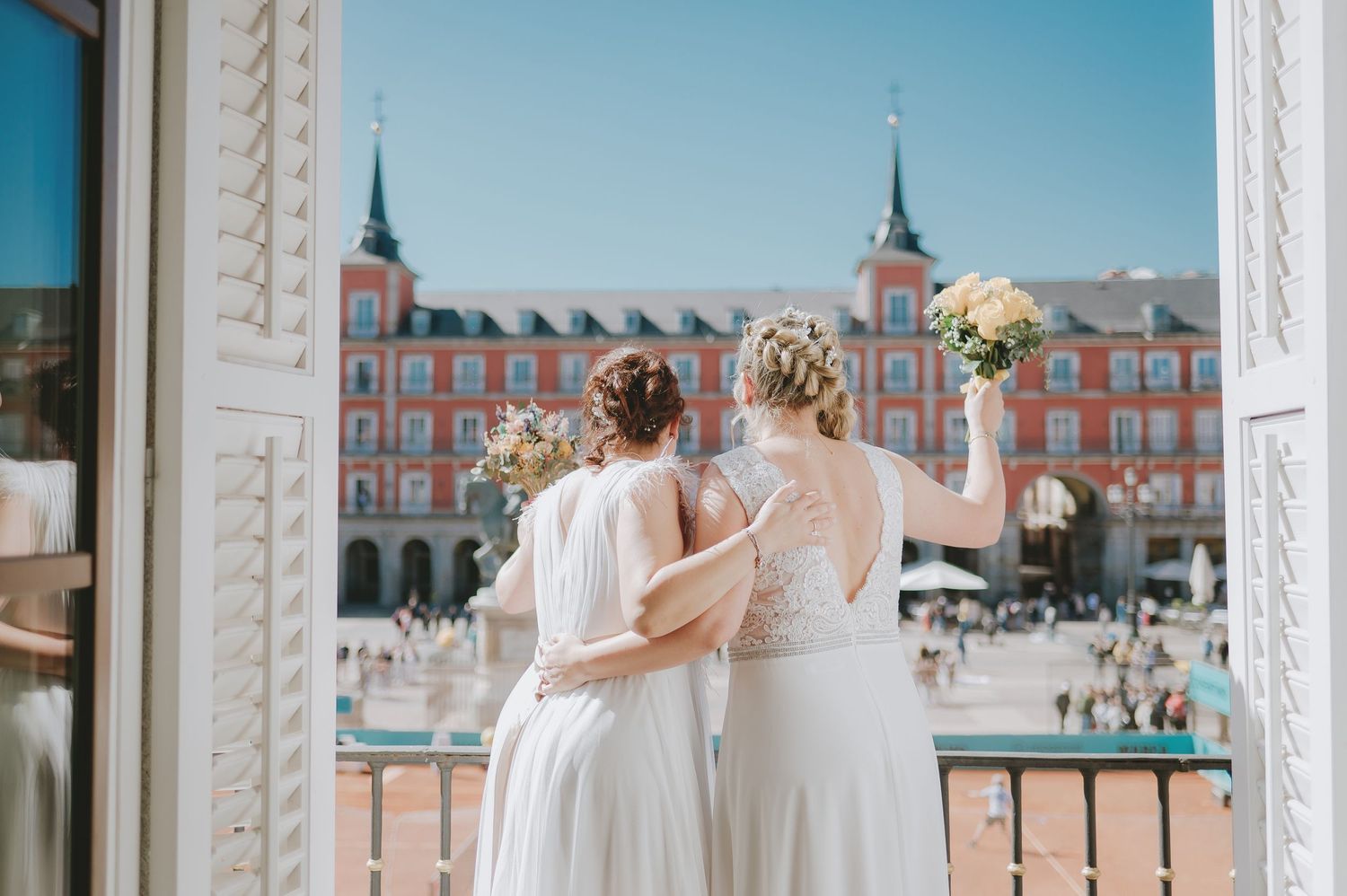 BODA EN LA PLAZA MAYOR DE MADRID