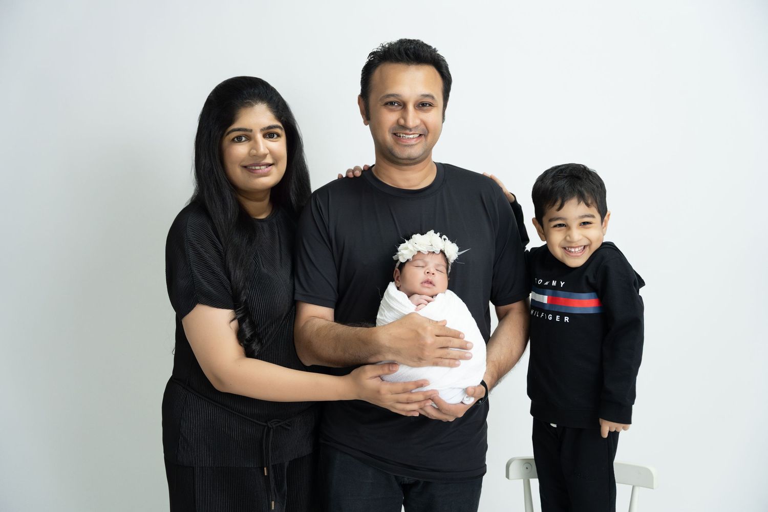 Family journey collage by Mohastudio, a trusted family photographer Dubai.