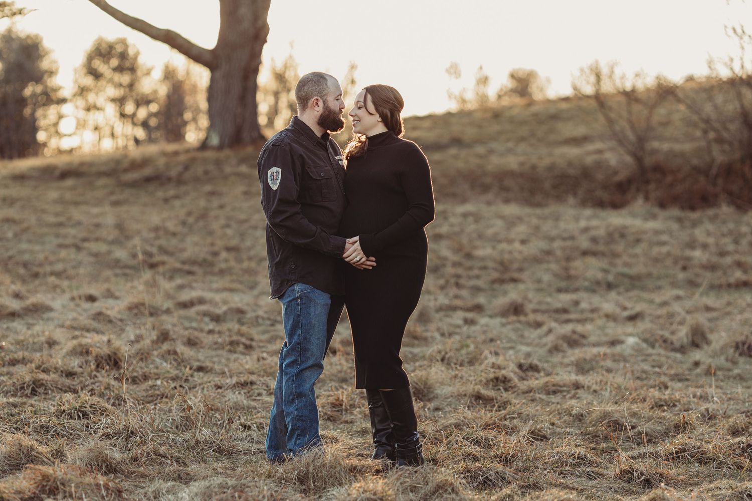 Professional maine maternity photograph