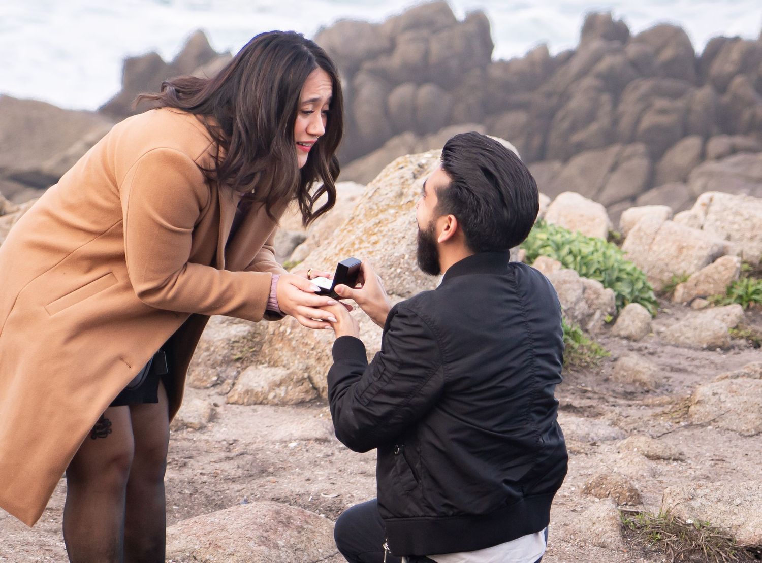 Lover's Point Proposal Engagement in Pacific Grove, CA | Monterey Wedding Photographer