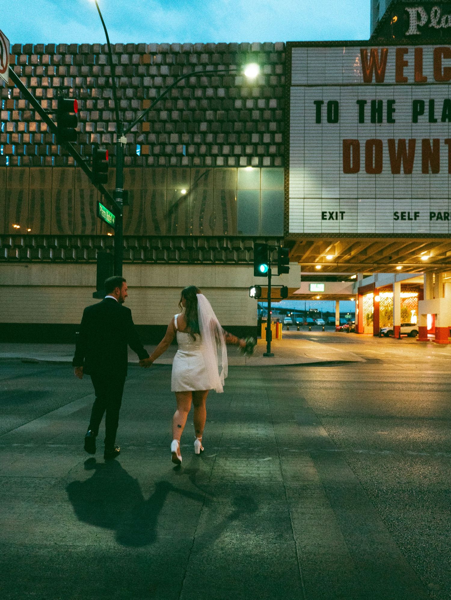 Las Vegas elopement at Downtown Fremont