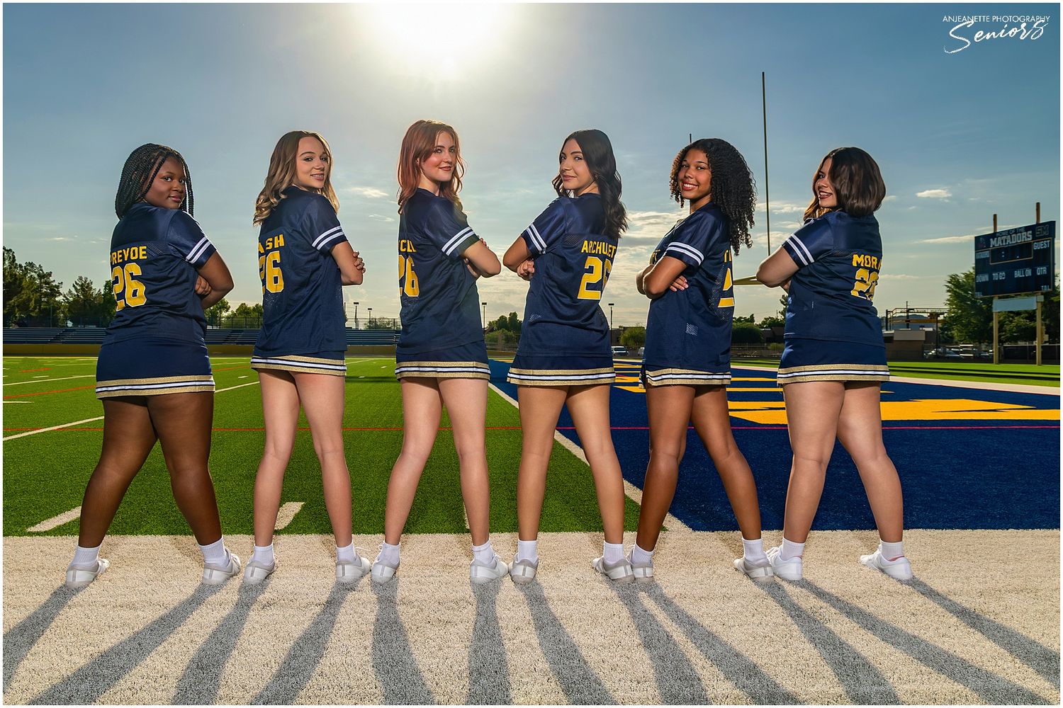 best high school team photo packages in phoenix valley az sports photographer Banner Pictures  Anjeanette Photography pvusd DVUSD