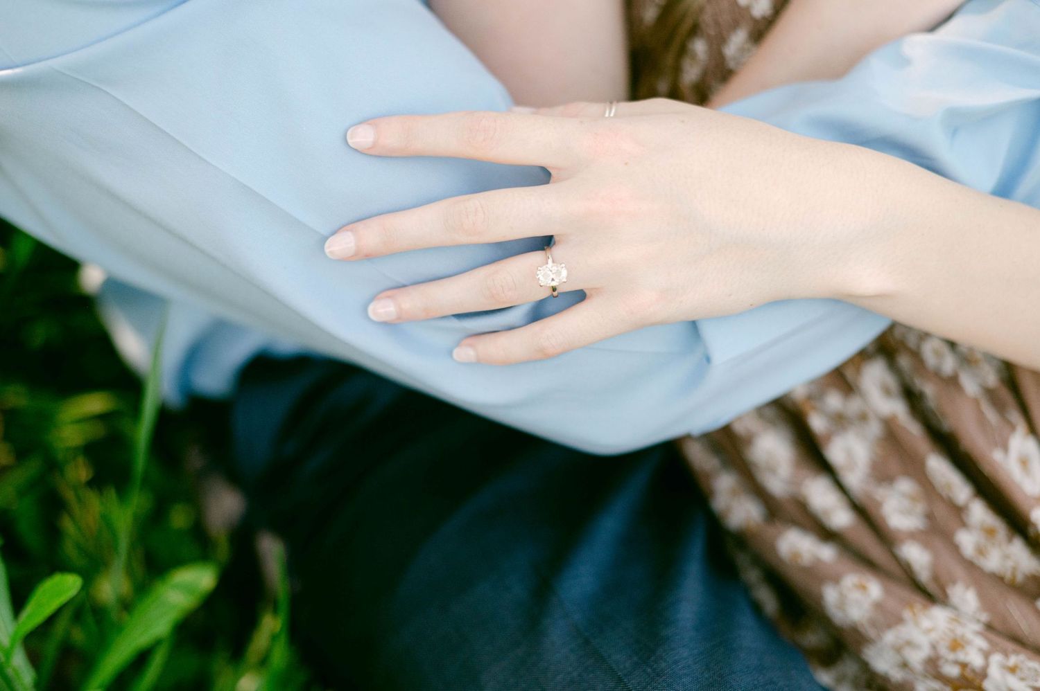 Meadowlark Botanical Gardens Engagement Photography