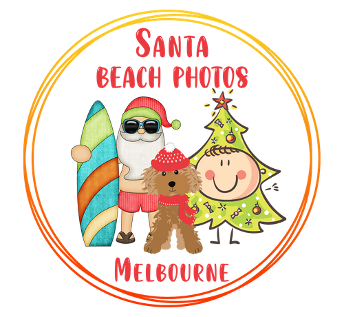 Santa Beach Photos Melbourne