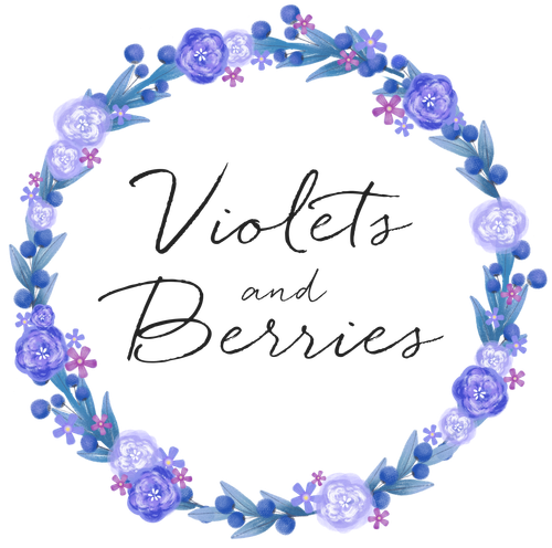 Violets and Berries Photography