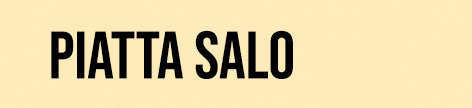 PIATTA SALO