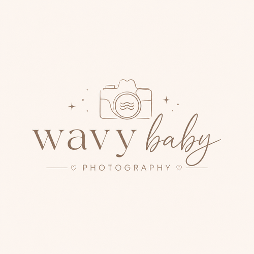 Wavy Baby Photography