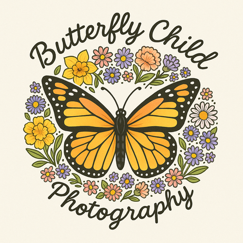 BUTTERFLY CHILD PHOTOGRAPHY