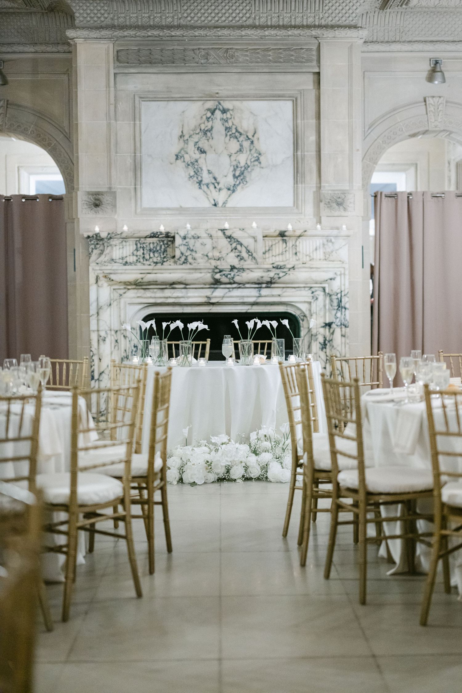 The Armour House Wedding in Lake Forest - Reception Details